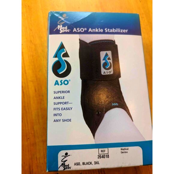 sz 3XL Med Spec ASO Ankle Stabilizer new/never used - Picture 1 of 3